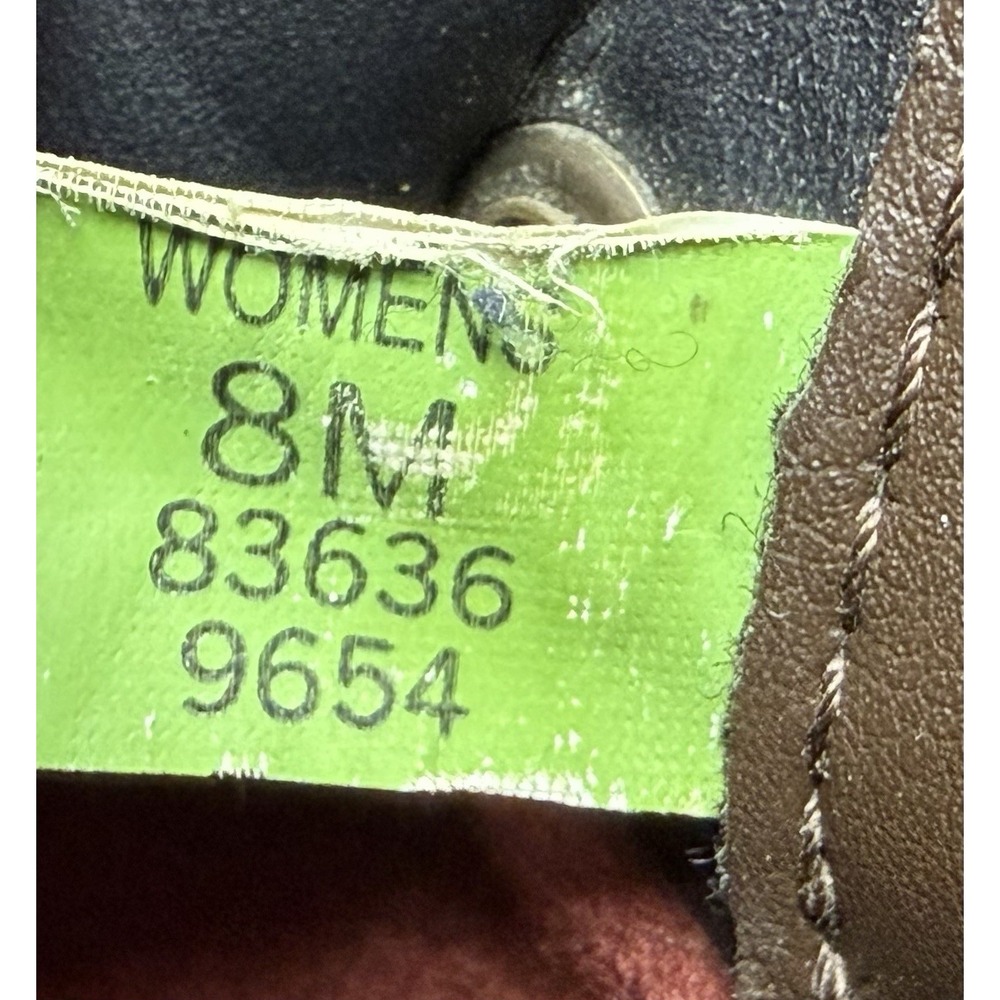 C.E. SCHMIDT Work Boots Women's Brown Leather Steel Toe Lace-Up Size 8 - Picture 13 of 16